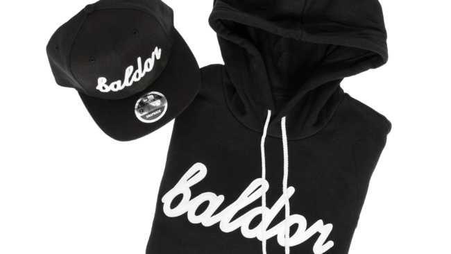 Photo of promotional swag for Baldor Speciality Foods