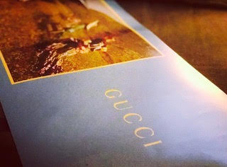 Offset printing for Gucci